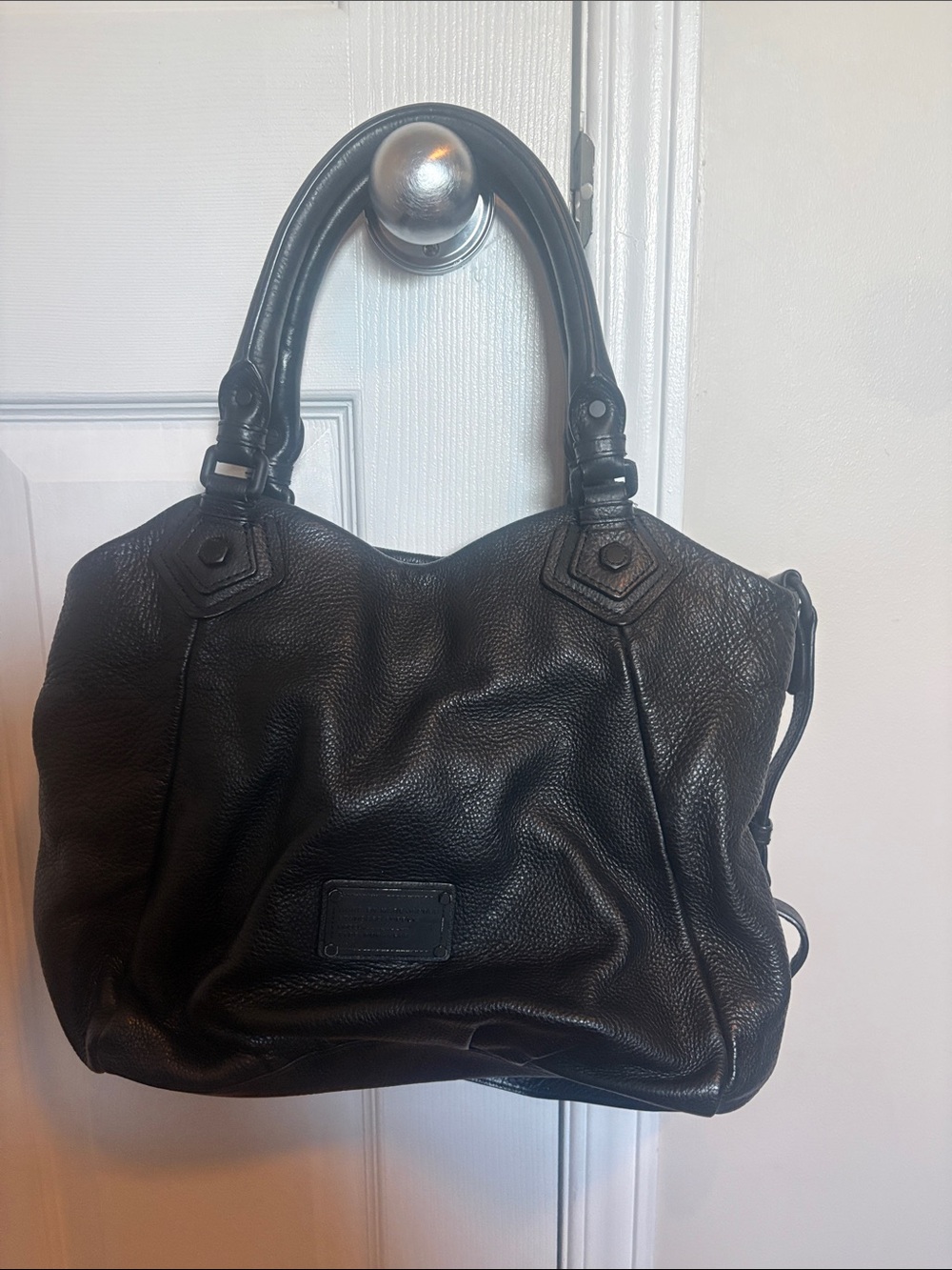 Marc by Marc Jacobs Black on Black Leather Tote Bag